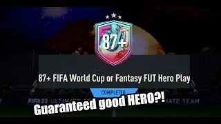 Testing the NEW 87+ WC or FUT Fantasy Hero Player pick 🫣