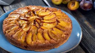Plum Upside Down Cake