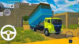 Tractor 🚜truck jcb loading bori in trolly truck #tractor 