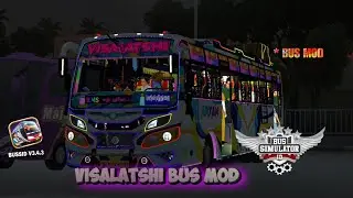 BUS SIMULATOR INDONESIA VISALATSHI BUS MOD DOWNLOAD