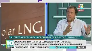Mano a mano con el Gobernador de Río Negro, Alberto Weretilneck | #Noticias10 Noche