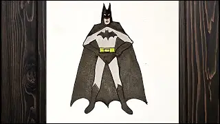 Batman drawing || How to draw a batman || Easy batman drawing || easy drawing tutorials