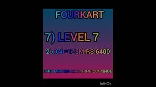fourkart business basic plan binary income 25 level full detail explain.