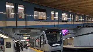 🚇 Montreal Metro ride on the Yellow and Green Lines 🟡🟢 Longueuil-Universit&eacute;-de-Sherbrooke to Peel