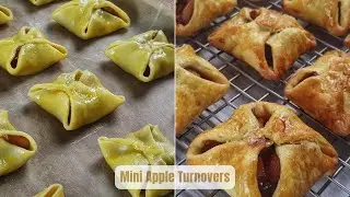 Amazing Mini Apple Turnovers | Rough Puff Pastry