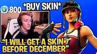 FaZe Tfue gets emotional after buying a skin!