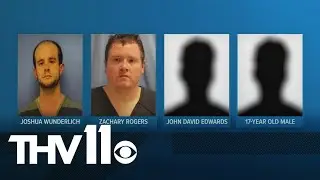 Four Arkansans arrested on child sexual abuse material charges
