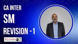 SM revision part 1 - CA inter