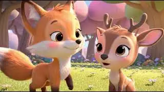 Children's Music:🎶Among Smiles And Hugs. #ecomindskids #animalfriends  #naturepreservation🎼