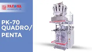 Vertical Form Fill Seal Machines - PK- 70 Quadro/Penta Machines