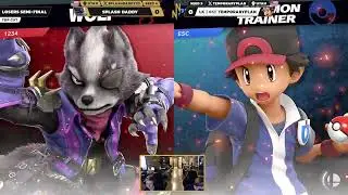 TemporaryPlan (Pok&eacute;mon Trainer) vs. Splash Daddy (Wolf) - Losers Semis - LAN King Weekly 7/22
