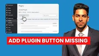 WordPress Not Showing Add New Plugin (Fixed)