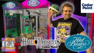 Playing Secret Claw Machines at Cedar Point's Hotel Breakers Arcade