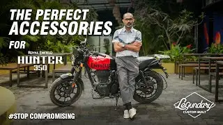 Royal Enfield Hunter 350 LEGUNDARY Accessories  | Ultimate Transformation