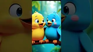 चिंटू और पिंटू की दोस्ती &hearts;️ &hearts;️ funny birds cartoon #sort #birds #animation
