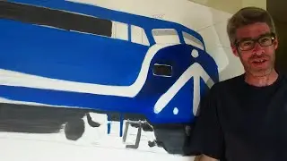 PART 2   MONTREAL CTCUM F UNIT LOCOMOTIVE PAINTING PROJECT 7-9-20