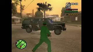 ! TOTAL CHAOS RAMPAGE WITH THE HELP OF GROVE STREET MEMBERS IN GTA SAN ANDREAS !