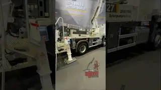 My second favourite concrete pump at Bauma Construction Show (can you guess the first???)