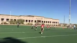 flag football Zack pirates sack 3