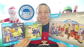 Unboxing Playmobil Vespa Garaje y las 2 Motcicletas Vespa