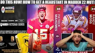 DO THIS RIGHT NOW! HOW TO GET A HEADSTART IN MUT 22! FREE ELITES, PACKS, AND MUCH MORE! | MADDEN 22