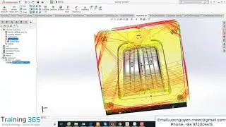 SolidCAM & InventorCAM Tutorial 5 | 3D Rough machining and Rest roughing