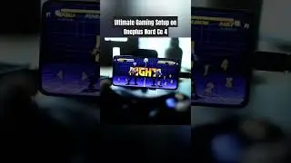 #shorts Ultimate Gaming Setup on OnePlus Nord Ce 4