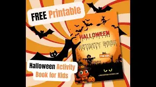 Halloween Activity Book Free Printable Book