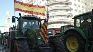 Tractors snarl Valencia as farmers demand fair prices | AFP