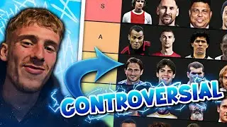 i controversially RANKED every football legend in a tierlist and heres how it went...