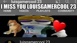 I miss you louisgamercool23