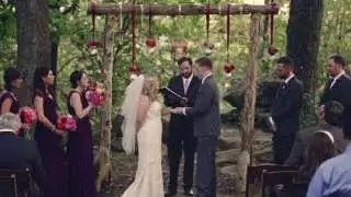 Tulsa Wedding Video at Skelly Lodge | Tulsa wedding videographers