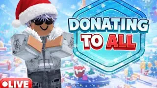 🔴 PLS DONATE LIVE 🔴| 💰DONATING AND RAISING ROBUX💵 COLLAB: @JustDebbie (TTS ON (5+))