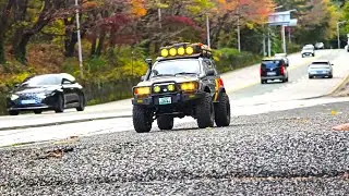 1/10 Scale FMS FCX10 LC80 Toyota Land Cruiser 80 RS H-Tech Wheel - forest rock crawling