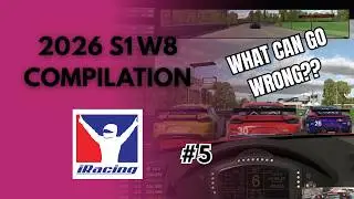 iRacing Season 1 Week 8 2026 #5 &ndash; Crash Compilation | Wrecks, Saves & Incidents