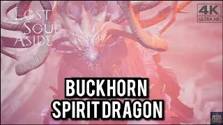 Lost Soul Aside - Buckhorn Spirit Dragon Boss Fight (4K Ultra HD)
