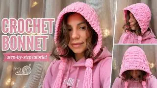 Новая выкройка вязаной крючком шапки 🌸 Новая модель, быстро и легко.
