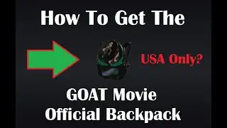 [FREE UGC LIMITED] How To Get The GOAT Movie Official Backpack in Build An Island | Roblox