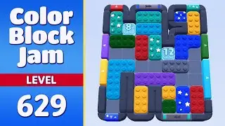 Color Block Jam Level 629 | Every Puzzle Solved! 🎯