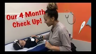 Come With Us To The Pediatrician! **4 month check up**