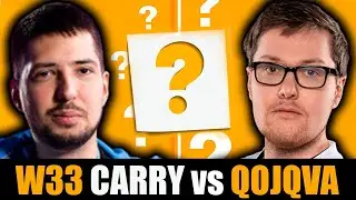 W33 Carry vs QOJQVA Offlane - What were the Picks and Who Won the Match??