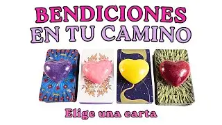 🙏Ciclos cierras ‼️BENDICIONES en tu camino‼️✨ TAROT interactivo 💖 ELIGE UNA CARTA ⚡️