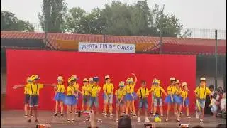 Coreografía Remix Minions - 2°A - CEIP San Sebastián de Palma del Río (Córdoba). Baile final.