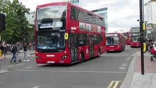 Buses & Trains at White City Shepherds Bush Summer 2019