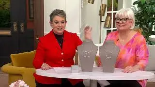 Fire Light Lab Grown Diamond 1-3ct Solitaire Necklace, 14K on QVC