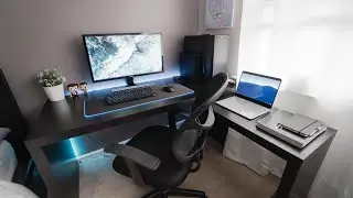 My 2020 Modern & Minimal Desk Setup!