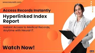 Hyperlinked Index Report: Access Medical Records Instantly | Free Trial + 10% Off!