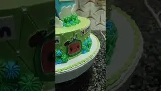 5.1 layer Coco Milan design cake butterscotch flavour
