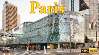 Paris walking tour 4K 2021 | walk around Pont Bir Hakeim paris | A Walk In Paris