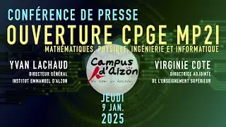 Ouverture CPGE MP2I d&egrave;s septembre 2025 au  Campus d'Alzon